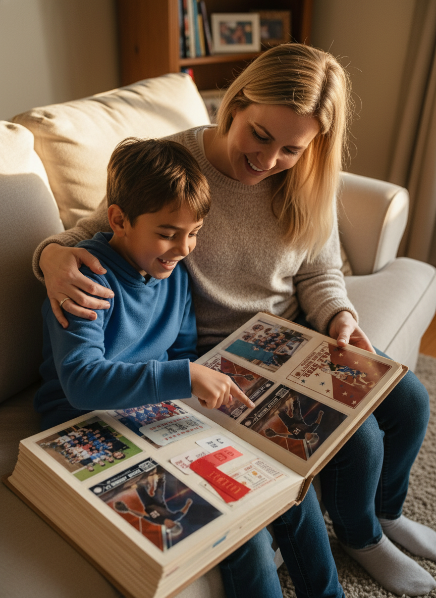 How to Build a Memory Book Across Your Kid's Entire Sports Career