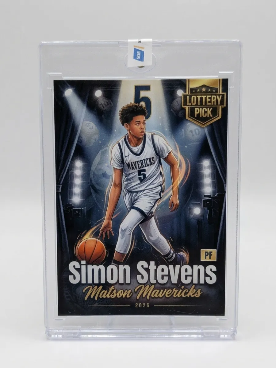 Simon Stevens card front